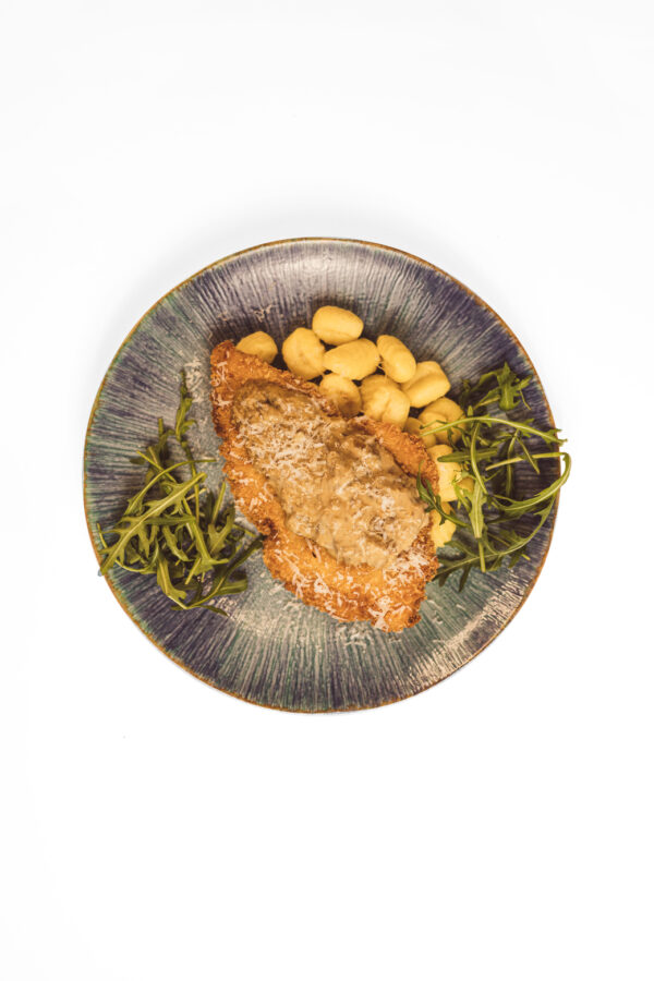 pollo porcini